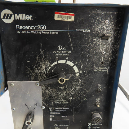 Miller Regency 250 CV-DC Arc Welding Power Source 200/230/460V In 28V 200A Out