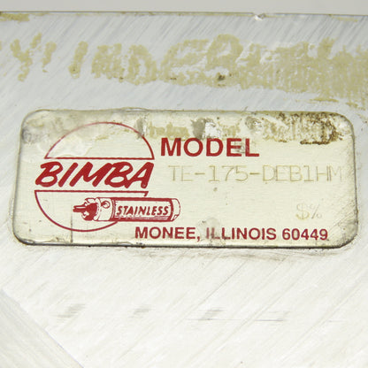Bimba TE-175-DEB1HM 1-1/2" Bore 5" Stroke Double Acting Pneumatic Actuator
