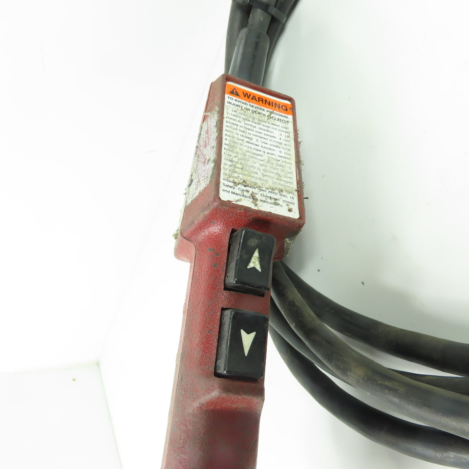 2-Button Up/Down Hoist Pendant Control Station
