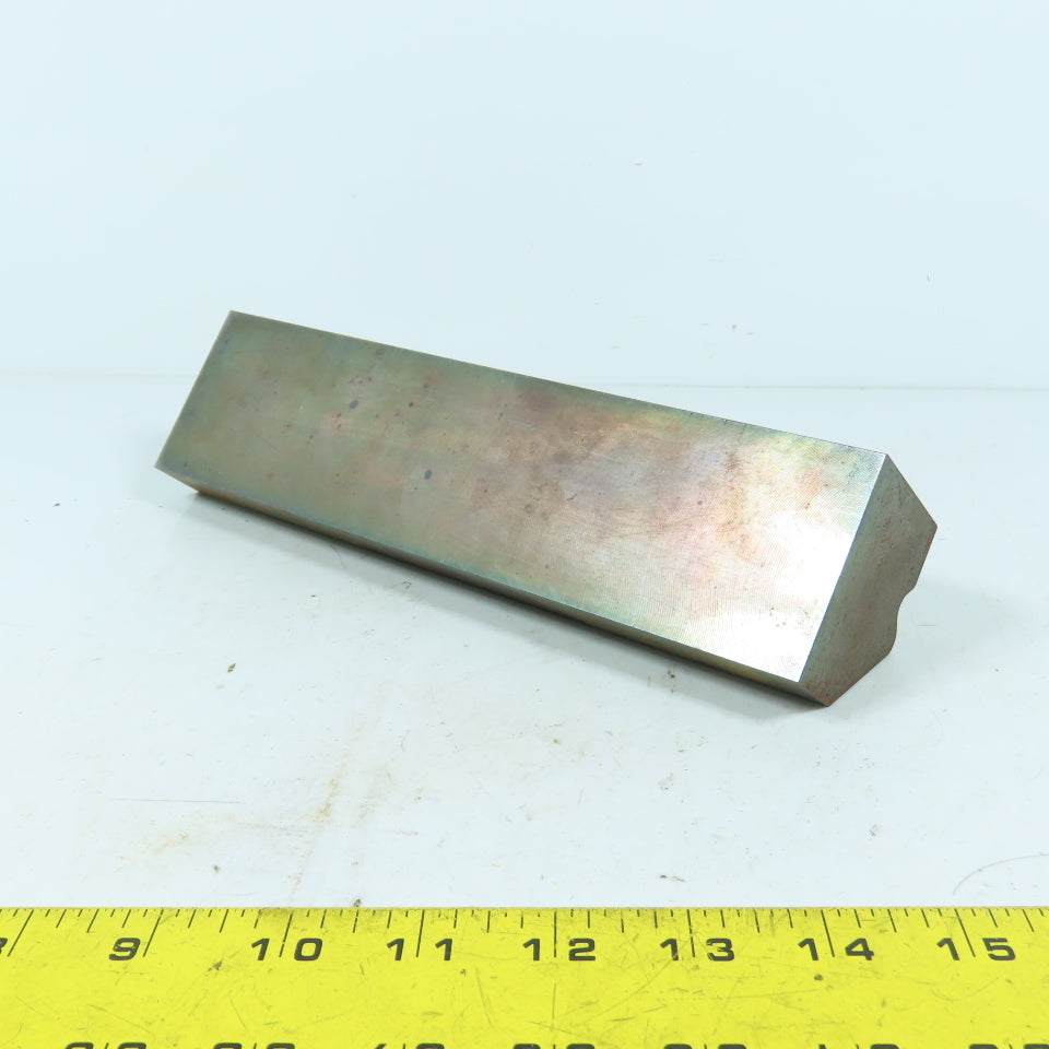 9-1/2" Long Press Brake Radius Die Block 3/8" Opening 2.375" x 2" H