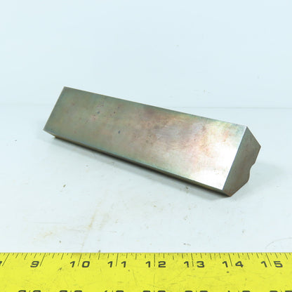 9-1/2" Long Press Brake Radius Die Block 3/8" Opening 2.375" x 2" H