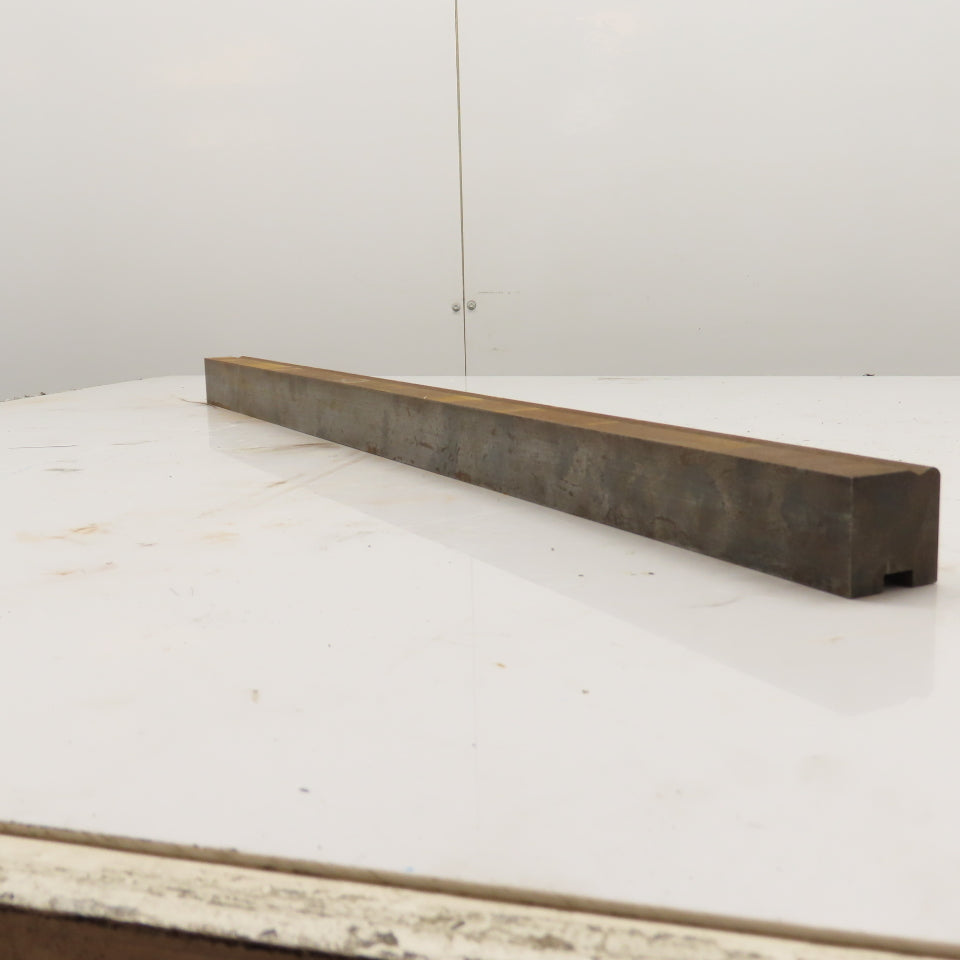 36" Long Press Brake Radius Forming Die Block 1.75" x 1.8" H 1/2" Tang