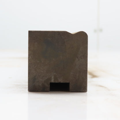 36" Long Press Brake Radius Forming Die Block 1.75" x 1.8" H 1/2" Tang