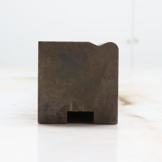 36" Long Press Brake Radius Forming Die Block 1.75" x 1.8" H 1/2" Tang