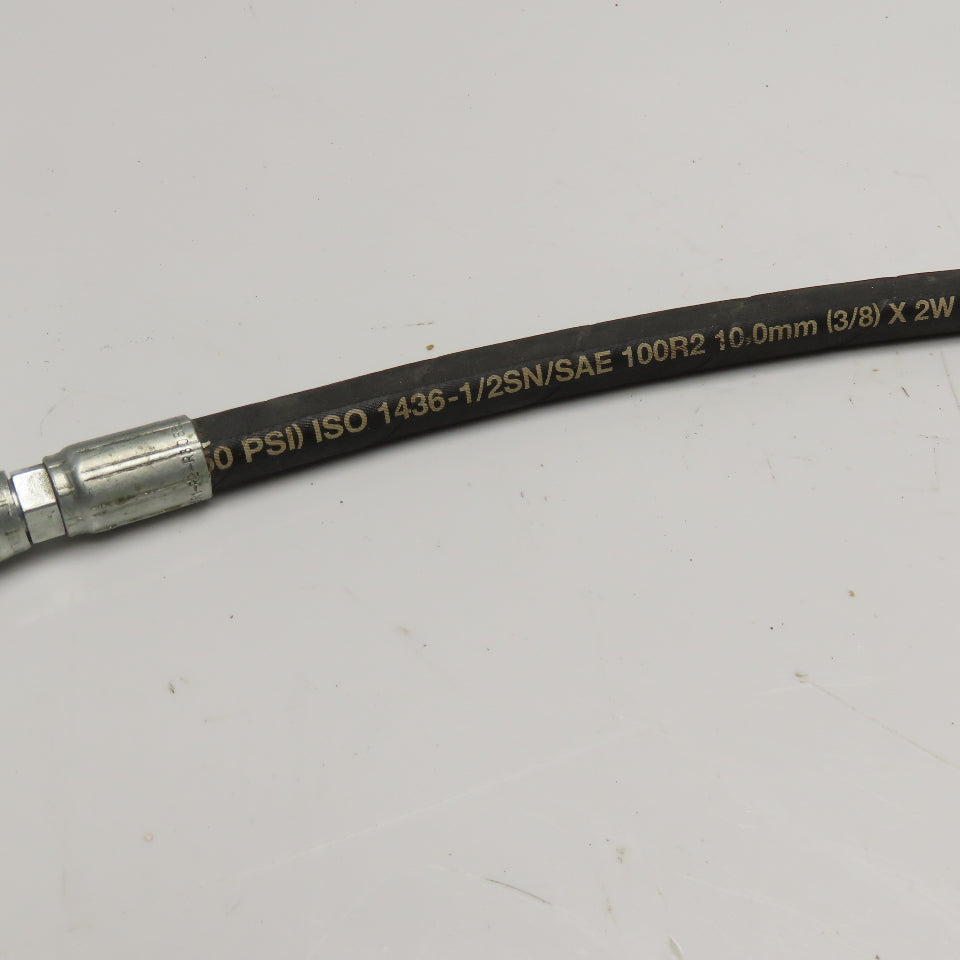 Parker 3/8" Hydraulic Hose 3/8"(-6) x 1/2"(-8) JIC Swivel Female Ends 26" Long