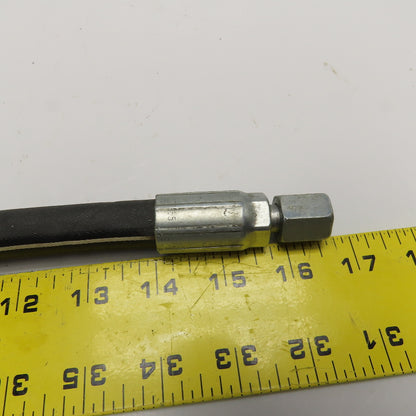 Parker 3/8" Hydraulic Hose 3/8"(-6) x 1/2"(-8) JIC Swivel Female Ends 26" Long