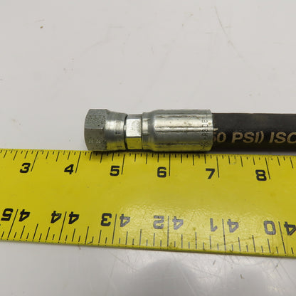 Parker 3/8" Hydraulic Hose 3/8"(-6) x 1/2"(-8) JIC Swivel Female Ends 26" Long