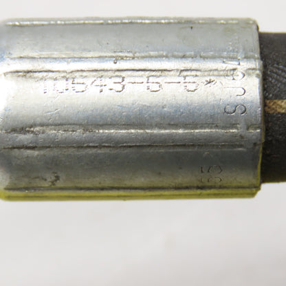 Parker 3/8" Hydraulic Hose 3/8"(-6) x 1/2"(-8) JIC Swivel Female Ends 26" Long