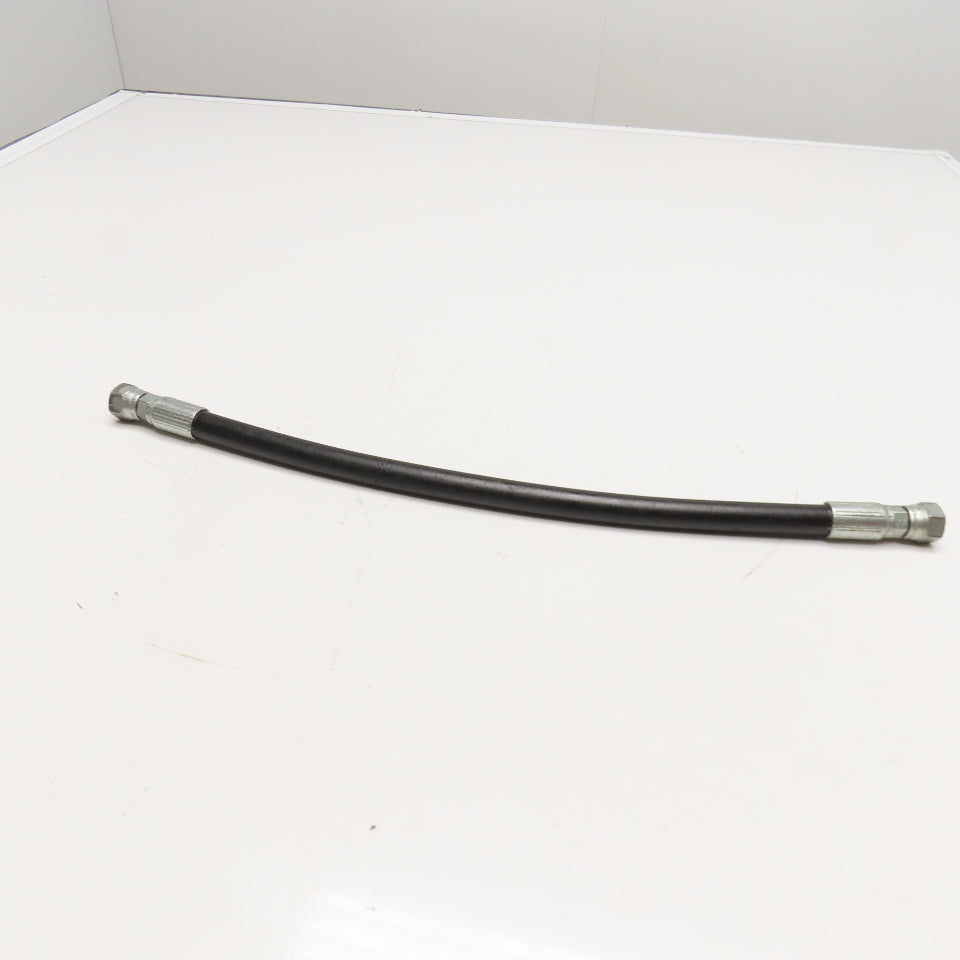 Parker 3/8" Hydraulic Hose 1/2" (-8) x 1/2" (-8) Female JIC Swivel Ends 21"