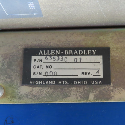 Allen-Bradley 1774-P1 PLC Programmable Controller & Power Supply 5VDC 50A