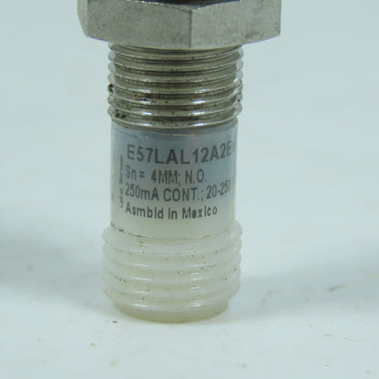 Cutler-Hammer E57LAL12A2EA Inductive Proximity Sensor 12mm 20-250VAC 4mm Range