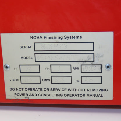 Nova Finishing Systems NOVA501HT 1/2 Cu/Foot Vibratory Bowl Finisher 115V 1Ph