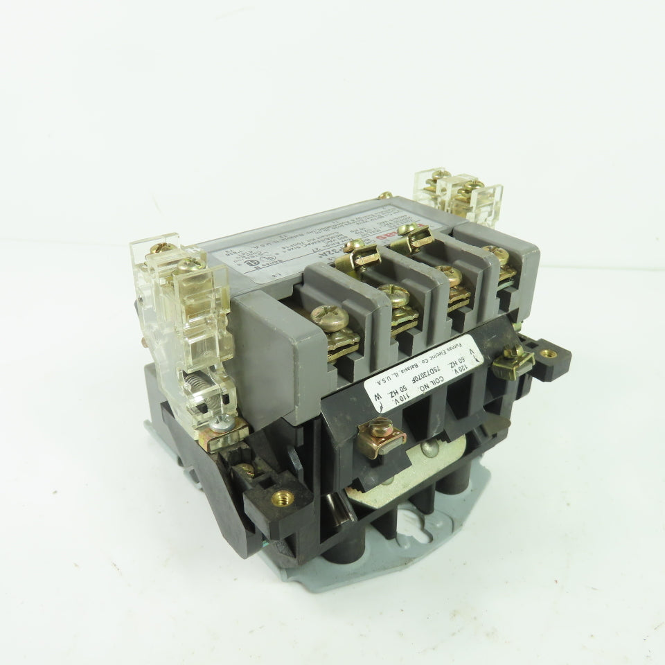 Furnas 40DP32A* NEMA Size 1 3-Pole 27A Magnetic Contactor 600VAC