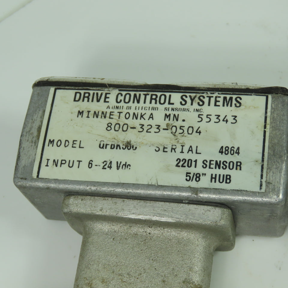 Drive Control QFBK50C Speed Sensor 5/8" Hub with Ring Mount and D-Sub Connector