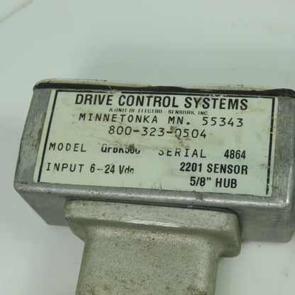 Drive Control QFBK50C Speed Sensor 5/8" Hub with Ring Mount and D-Sub Connector