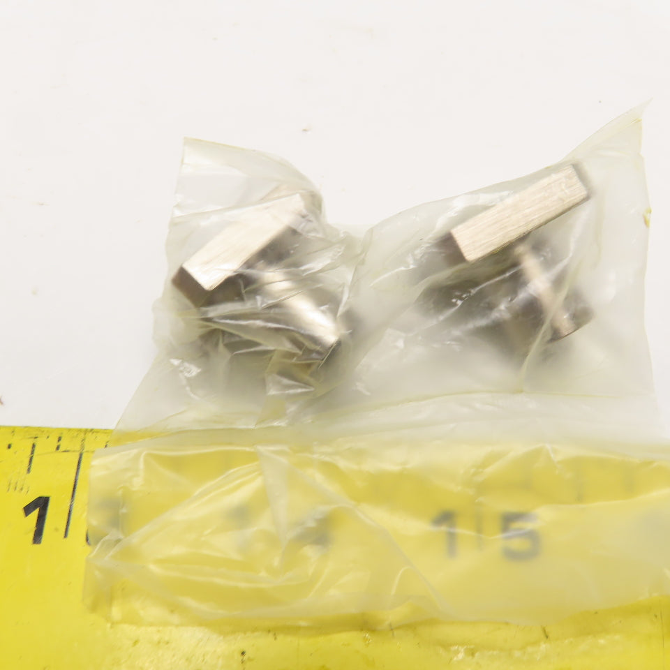ASK NF-6VUU 6mm Square Ball Bearing Rail Flange Set Of 2