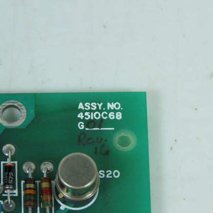 Westinghouse 6630D58H01 4510C68G01 Circuit Board Assembly Rev 16