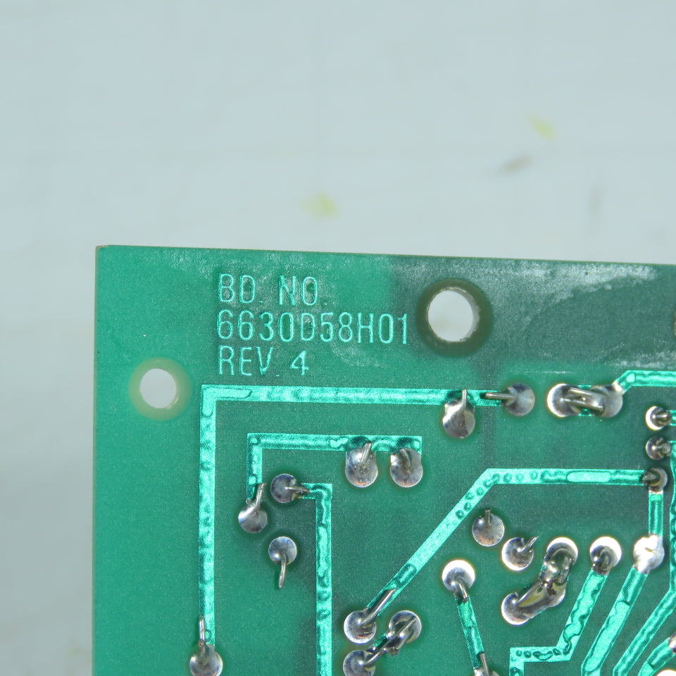 Westinghouse 6630D58H01 4510C68G01 Circuit Board Assembly Rev 16
