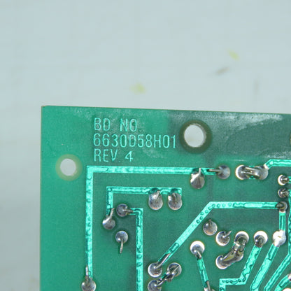 Westinghouse 6630D58H01 4510C68G01 Circuit Board Assembly Rev 16