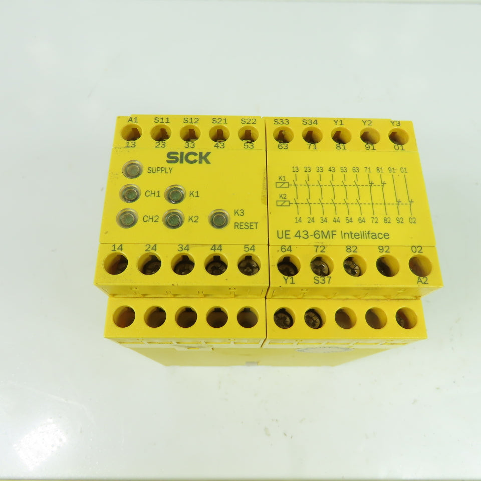 SICK 6024902 UE 43-6MF2D3 Intelliface Safety Relay 24VDC Safety Category 4