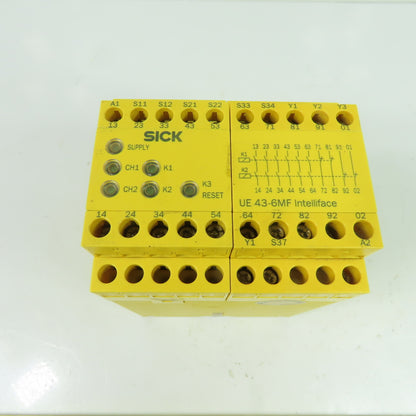 SICK 6024902 UE 43-6MF2D3 Intelliface Safety Relay 24VDC Safety Category 4