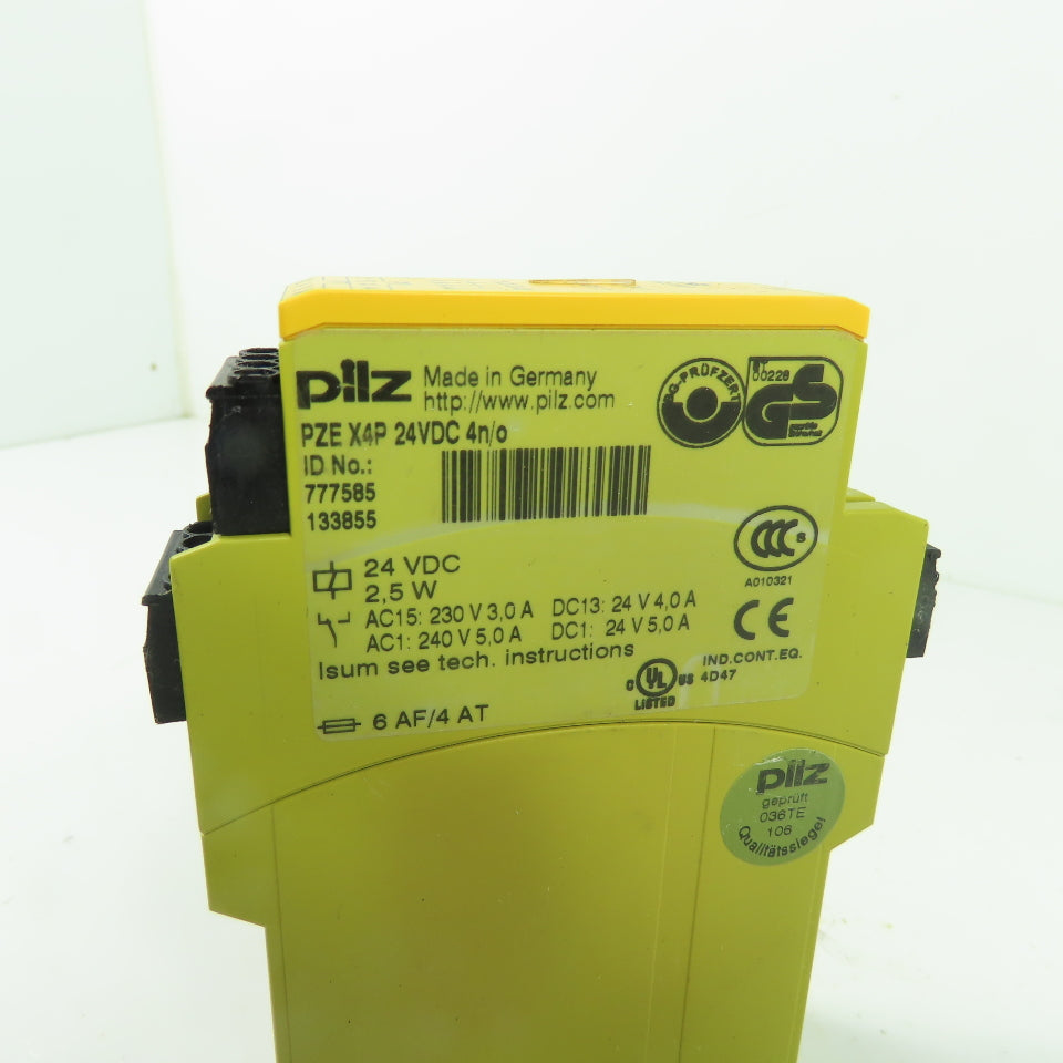 Pilz 777585 PZE X4P Safety Expansion Module 24VDC 4NO