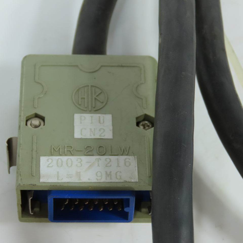 Honda Fanuc 2003-T216 MR-20LW 20-Pin Cable Assembly 1.9 Meters PIU CN2
