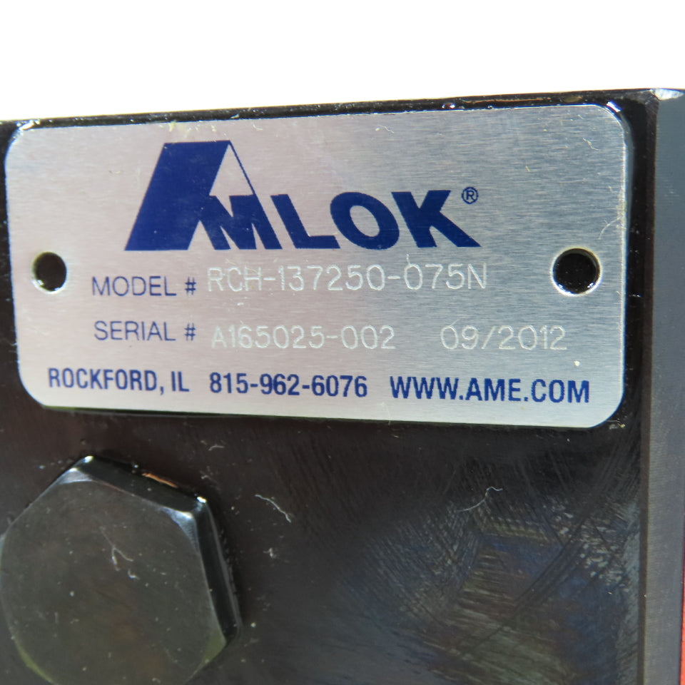 AMLOK RCH-137250-075N Hydraulic Rod Lock Clamp