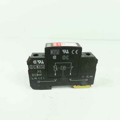 Phoenix Contact VAL-MS 120 ST Valvetrab Type 2 Surge Protection Plug 120VAC 150V