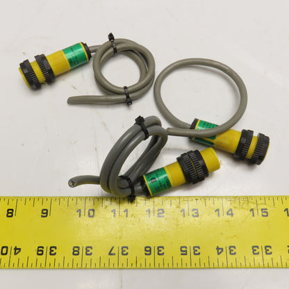 Banner S186E 10-30VDC Photoelectric Sensor Used Lot Of 3