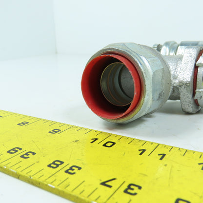 Thomas & Betts 1-1/4" Liquid Tight Connectors Straight & 90 Degree Lot of 2