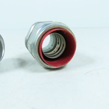 Thomas & Betts 1-1/4" Liquid Tight Connectors Straight & 90 Degree Lot of 2