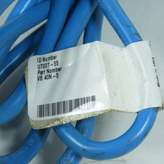 Turck U7007-55 VB 40N-5 4-Port Junction Block with 5-Meter Cable