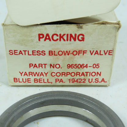 Yarway 965064-05 Packing for Seatless Blow-Off Valve