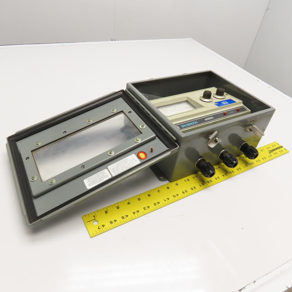 Foxboro Balsbaugh 2220-A02W-JR 120VAC pH Monitor High/Low Alarm
