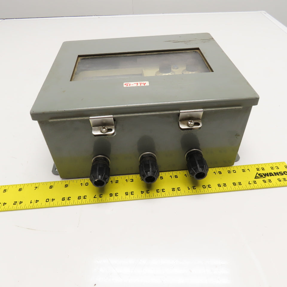 Foxboro Balsbaugh 2220-A02W-JR 120VAC pH Monitor High/Low Alarm