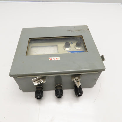 Foxboro Balsbaugh 2220-A02W-JR 120VAC pH Monitor High/Low Alarm