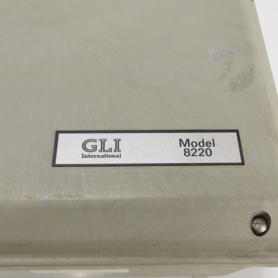 GLI International 8220T1A0C3NN 8220 Turbidity Sensor and Analyzer 115VAC NEMA 4X