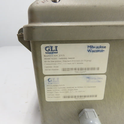 GLI International 8220T1A0C3NN 8220 Turbidity Sensor and Analyzer 115VAC NEMA 4X