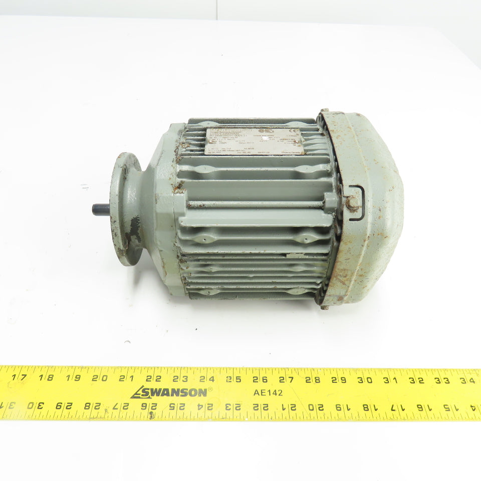 SEW-EURODRIVE SA57/T DRE90M4 1.1kW Gear Motor 44.22 Ratio 39 RPM Output 460V 3Ph