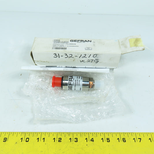 Gefran F028849 TPS-1-V-B05C-T 2130X000X00 Pressure Transducer 500 Bar 3mV/V