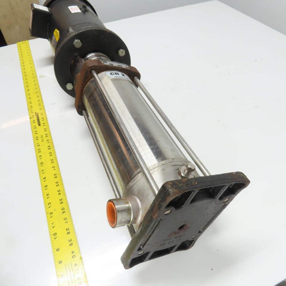 Grundfos CR2-180 U-P-X-AUUE 5HP Vertical Multistage Centrifugal Pump 11GPM 593ft