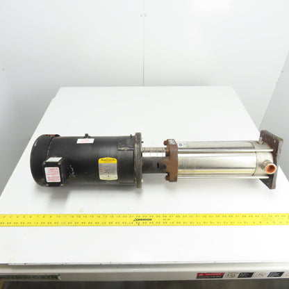 Grundfos CR2-180 U-P-X-AUUE 5HP Vertical Multistage Centrifugal Pump 11GPM 593ft