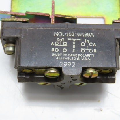 Cutler Hammer 10316H89A Snap Action Limit Switch 600V