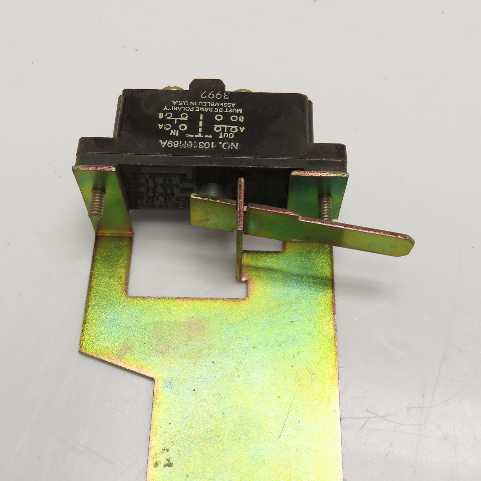 Cutler Hammer 10316H89A Snap Action Limit Switch 600V