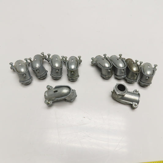 Appleton AC-95 Neer 1/2" Flexible Metal Conduit FMC Elbow 90° Lot Of 10