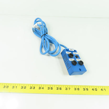 Turck VB 40N-5 Multibox 4-Port Junction Box with Cable