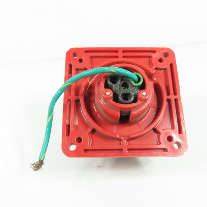Hubbell 320R7W Hubbell 320R7W Watertight Safety-Shroud Receptacle 20A 480VAC 3Ph