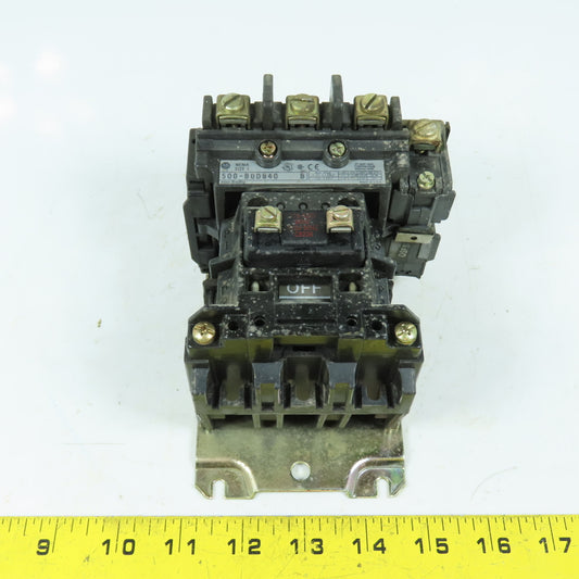 Allen-Bradley 500-BOD940 NEMA Size 1 Motor Starter Contactor 115-120V Coil