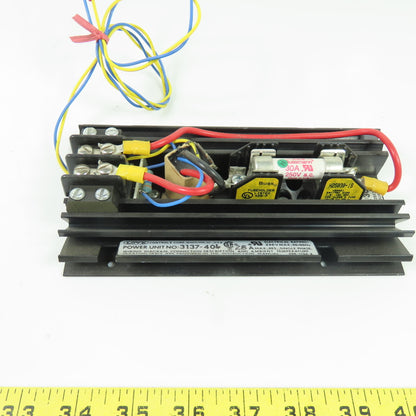 Love Controls 3137-406 28A SCR Power Unit Single Phase 240V
